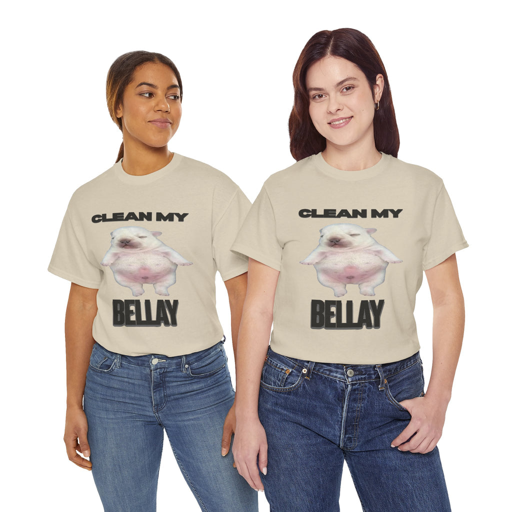 "Clean My Belly" Pibble T-Shirt