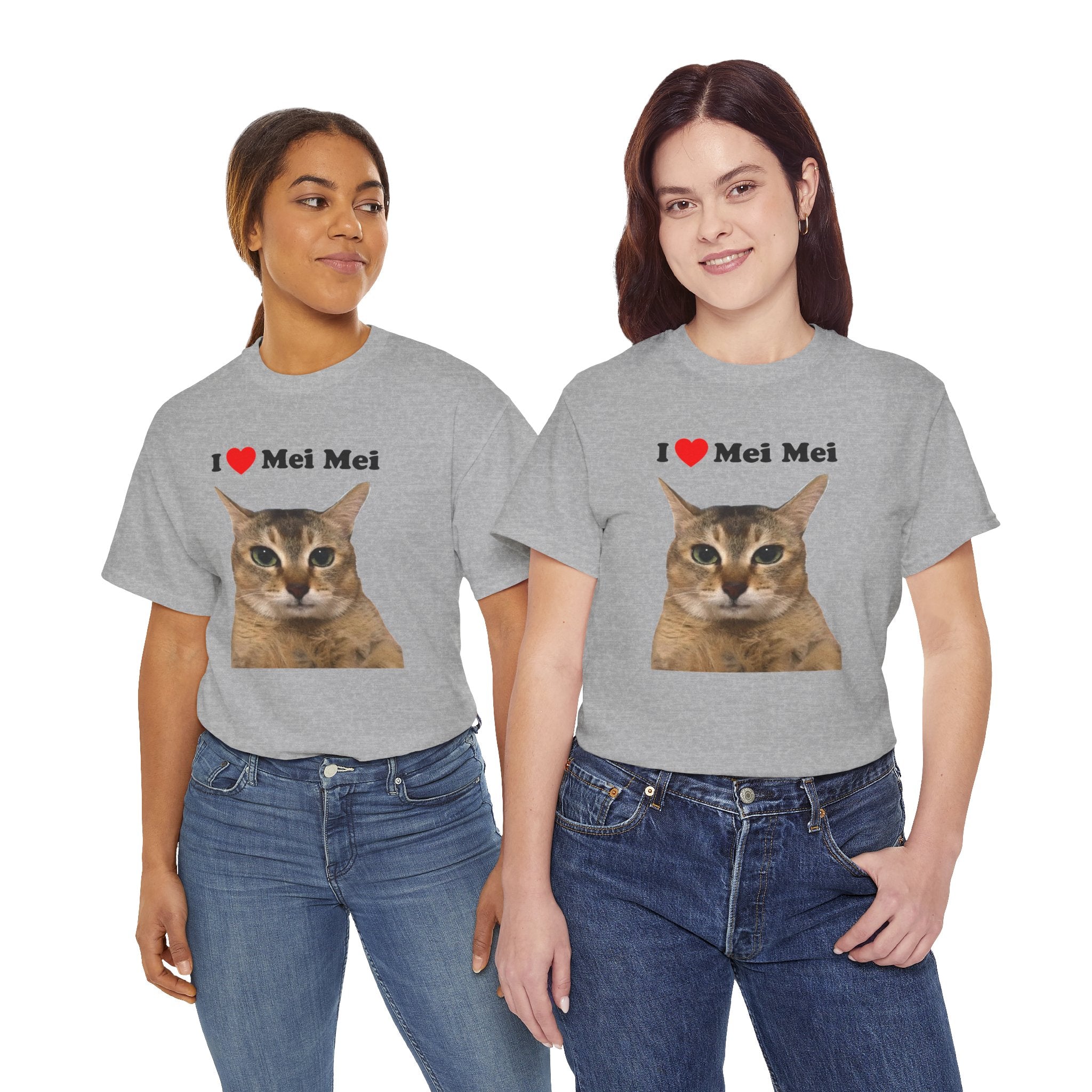 "I Love Mei Mei" Cat T-Shirt