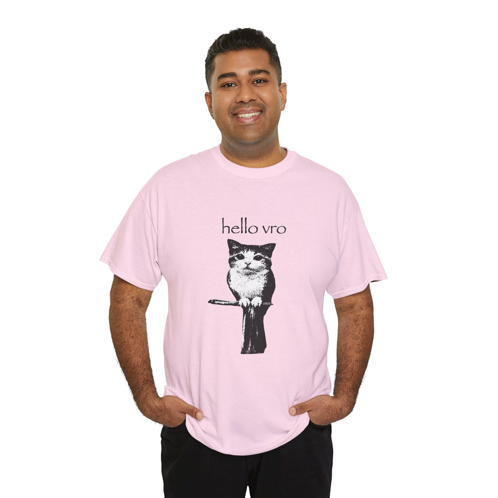 "Hello Vro" Meowl T-Shirt