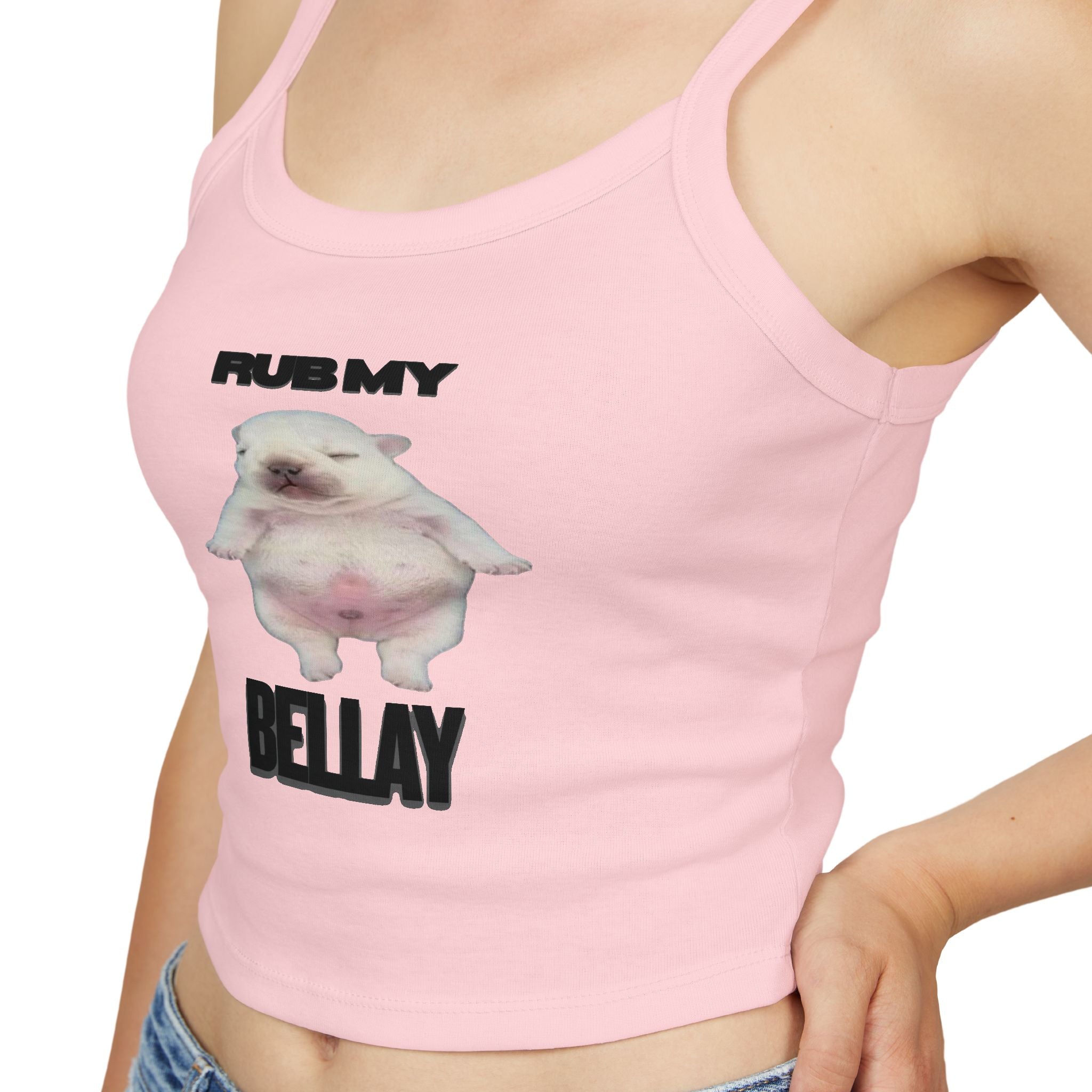 "Rub My Bellay" Pibble Tank Top