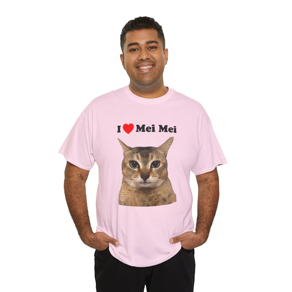 "I Love Mei Mei" Cat T-Shirt