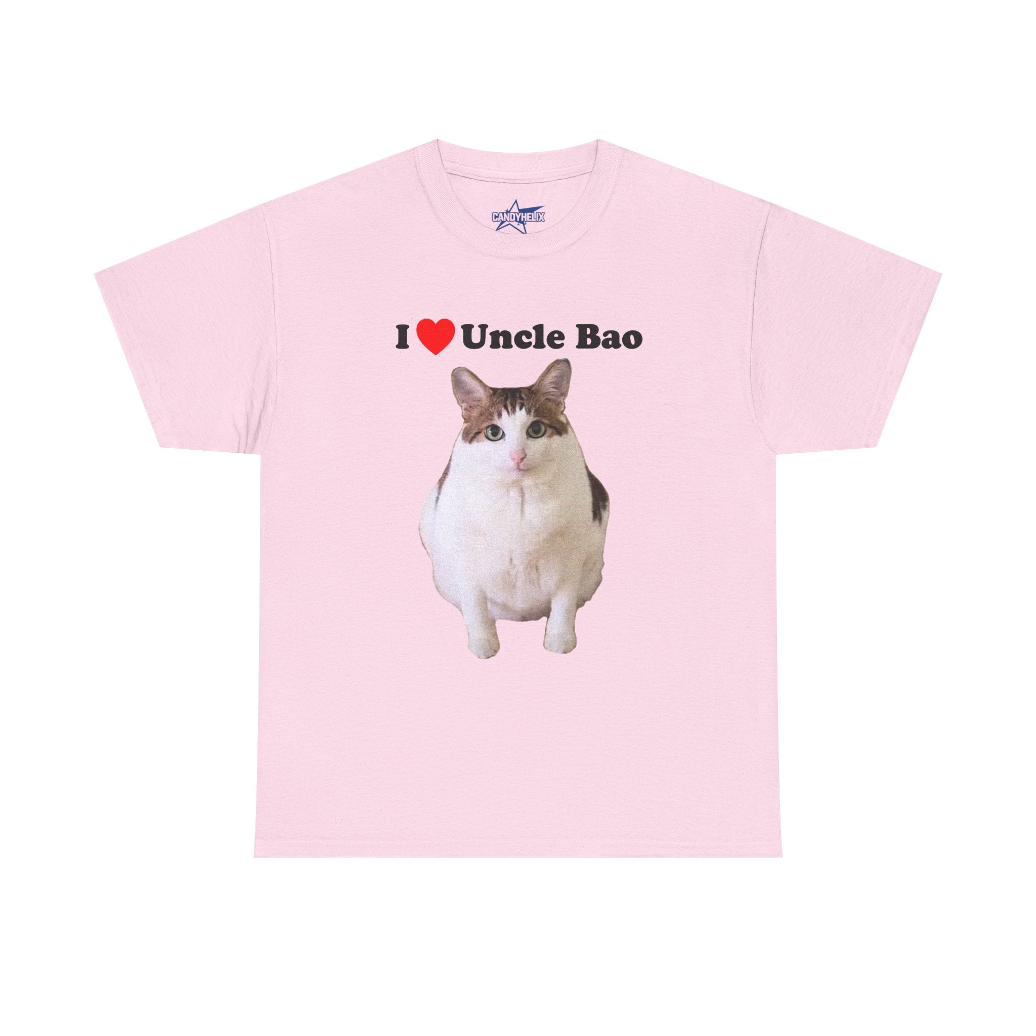 "I Love Uncle Bao" Cat T-Shirt