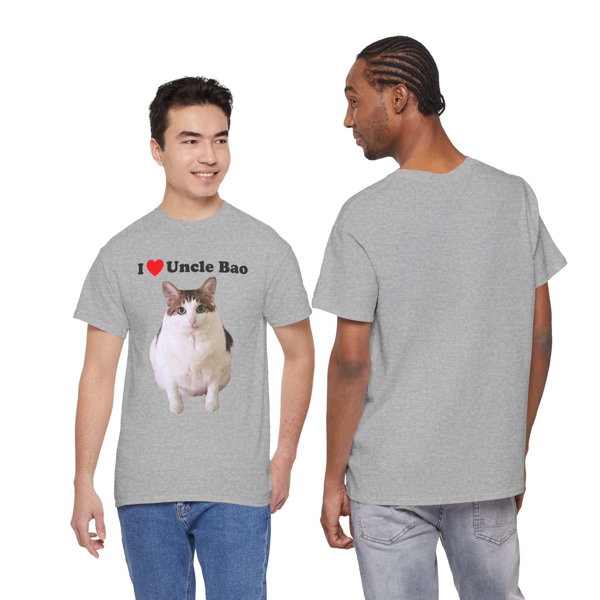 "I Love Uncle Bao" Cat T-Shirt