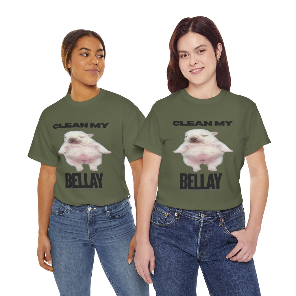 "Clean My Belly" Pibble T-Shirt