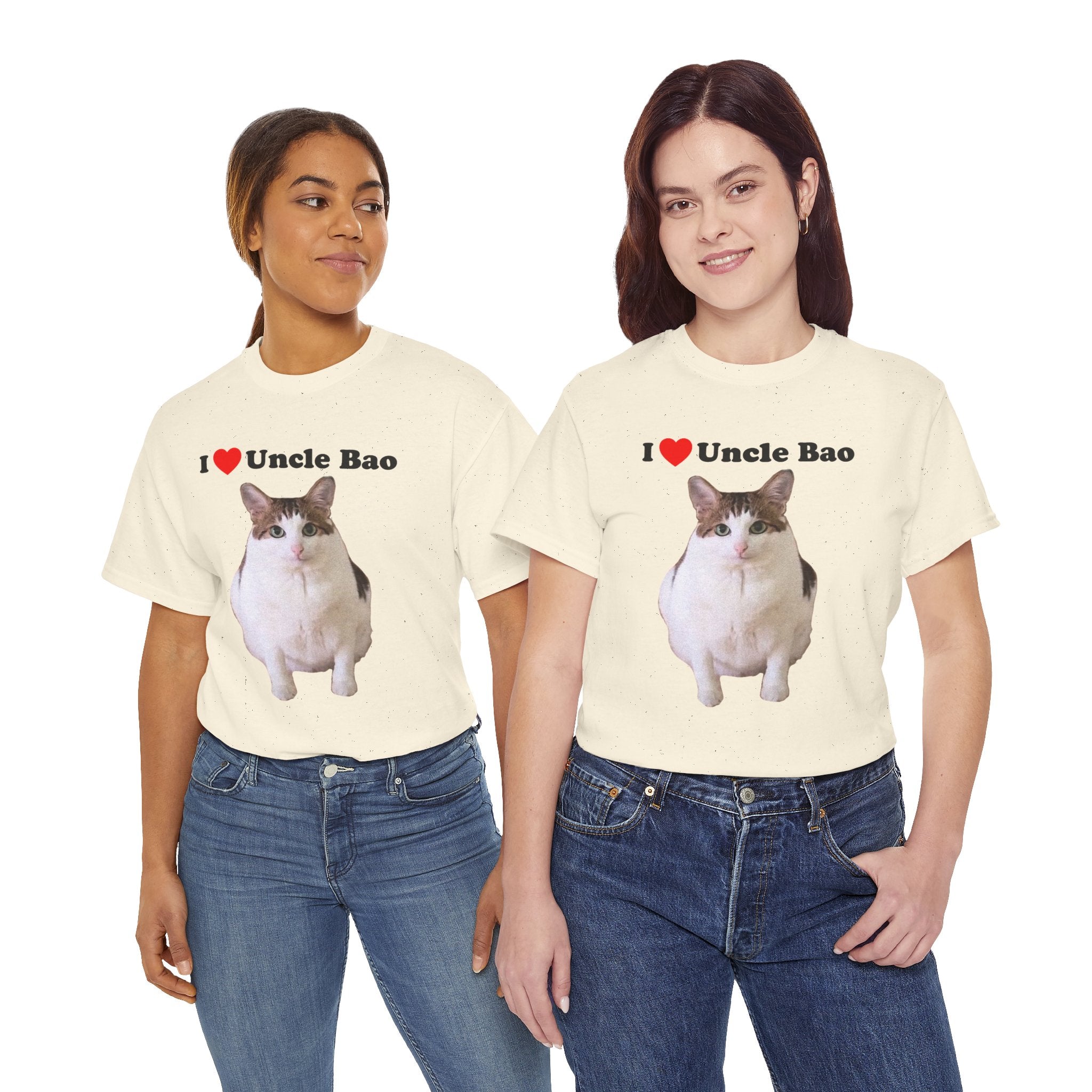 "I Love Uncle Bao" Cat T-Shirt