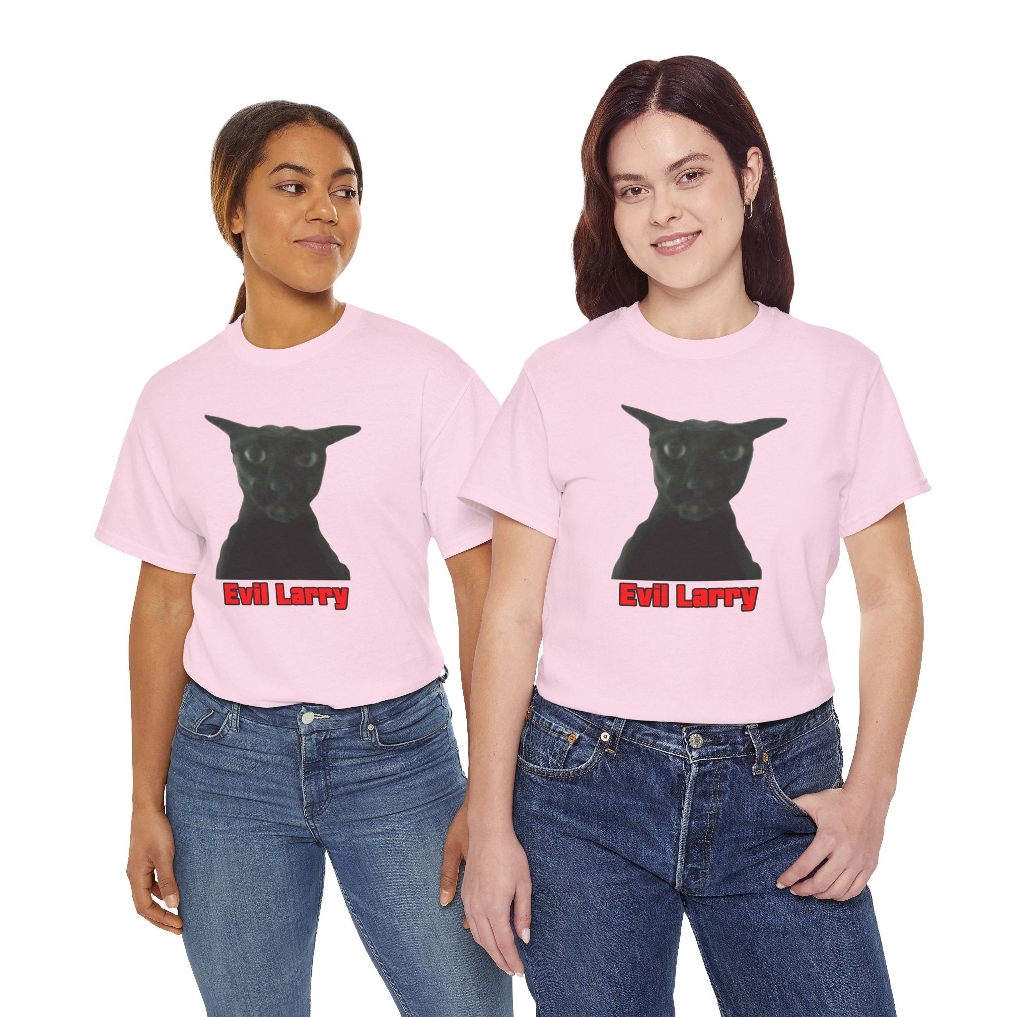 "Evil Larry" Cat Graphic Tee