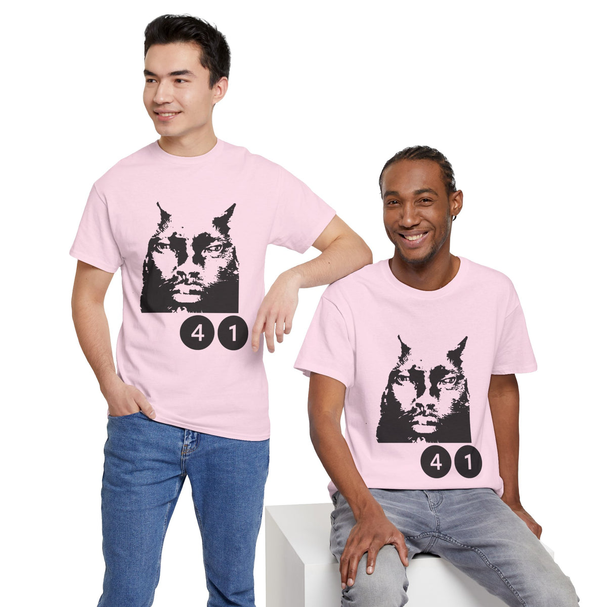 "41" Mogger Cat T-Shirt
