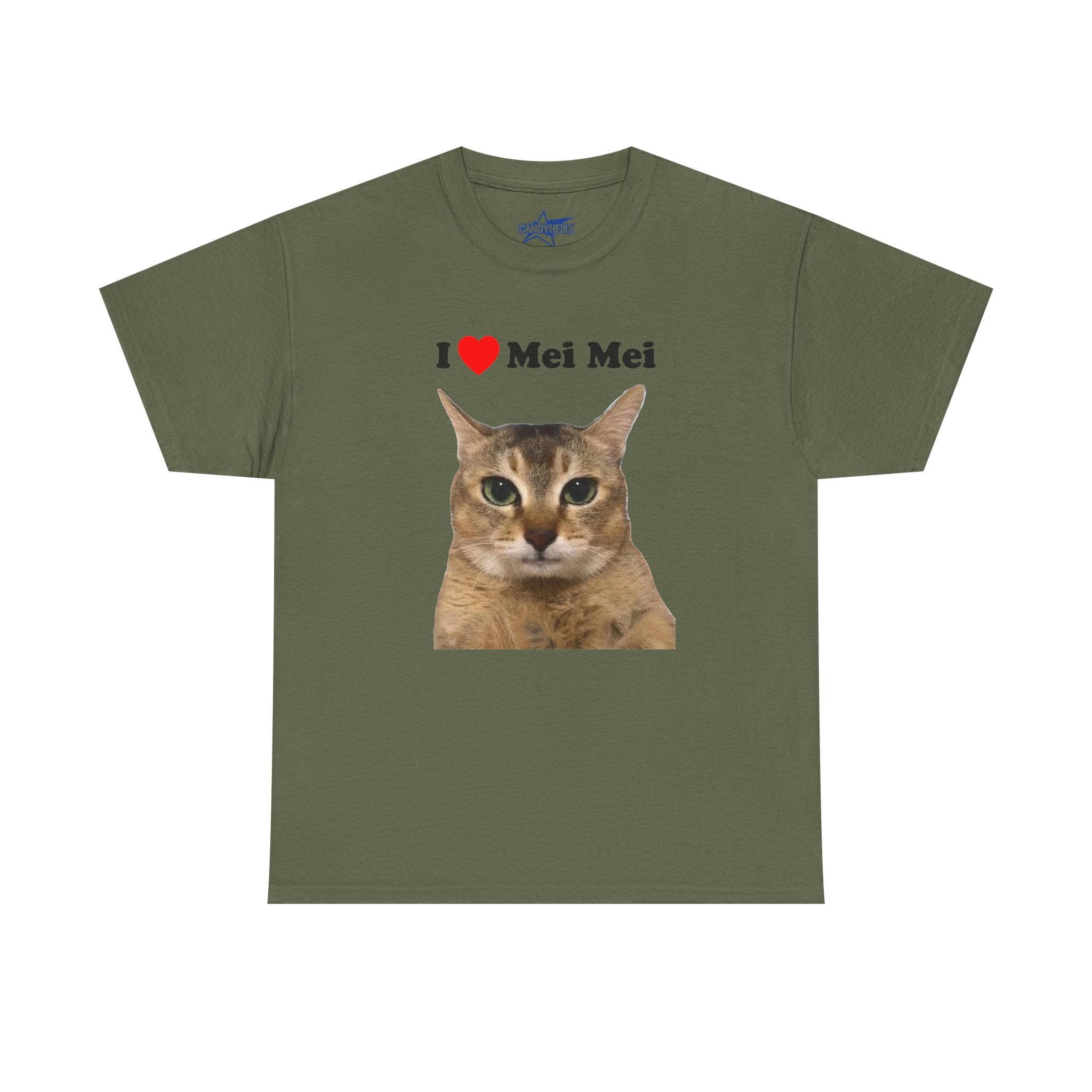 "I Love Mei Mei" Cat T-Shirt