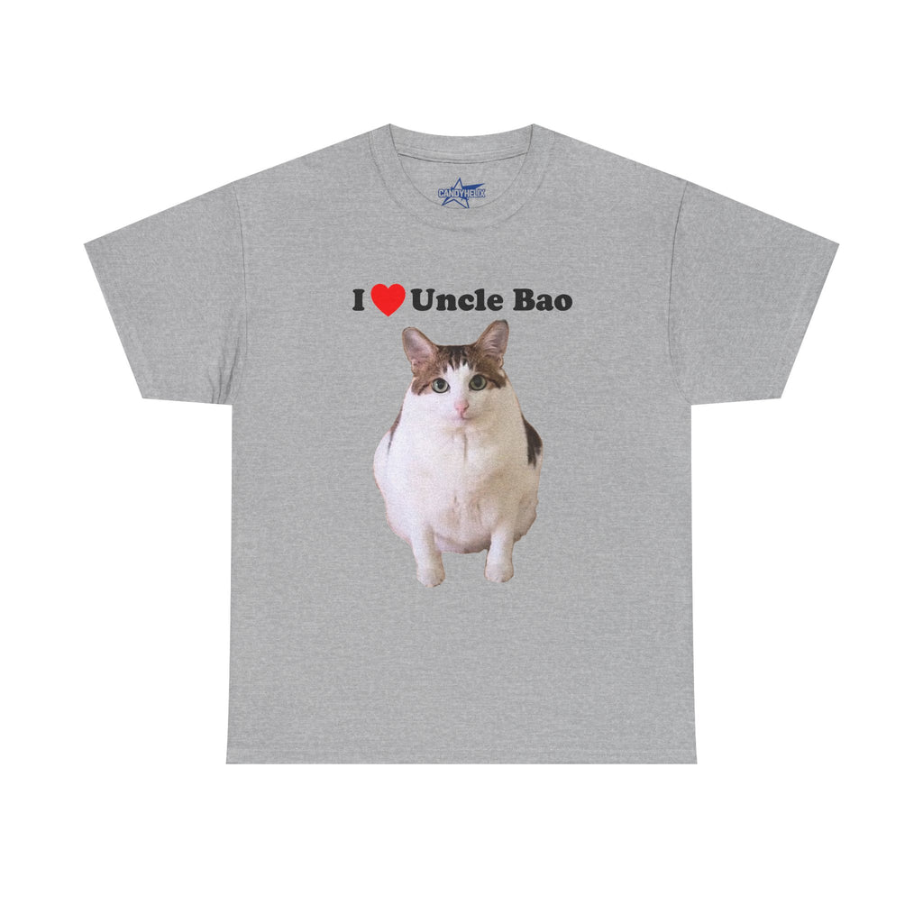 "I Love Uncle Bao" Cat T-Shirt