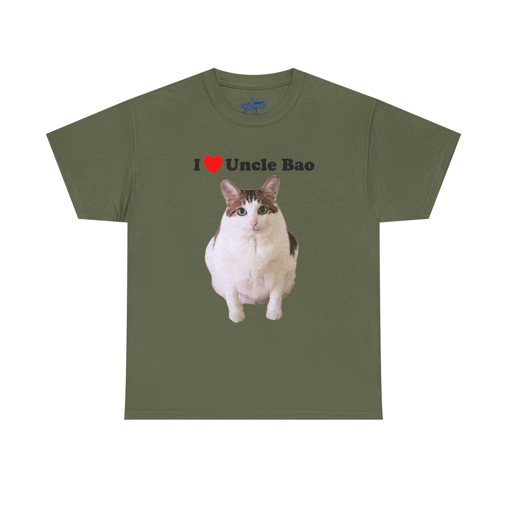 "I Love Uncle Bao" Cat T-Shirt