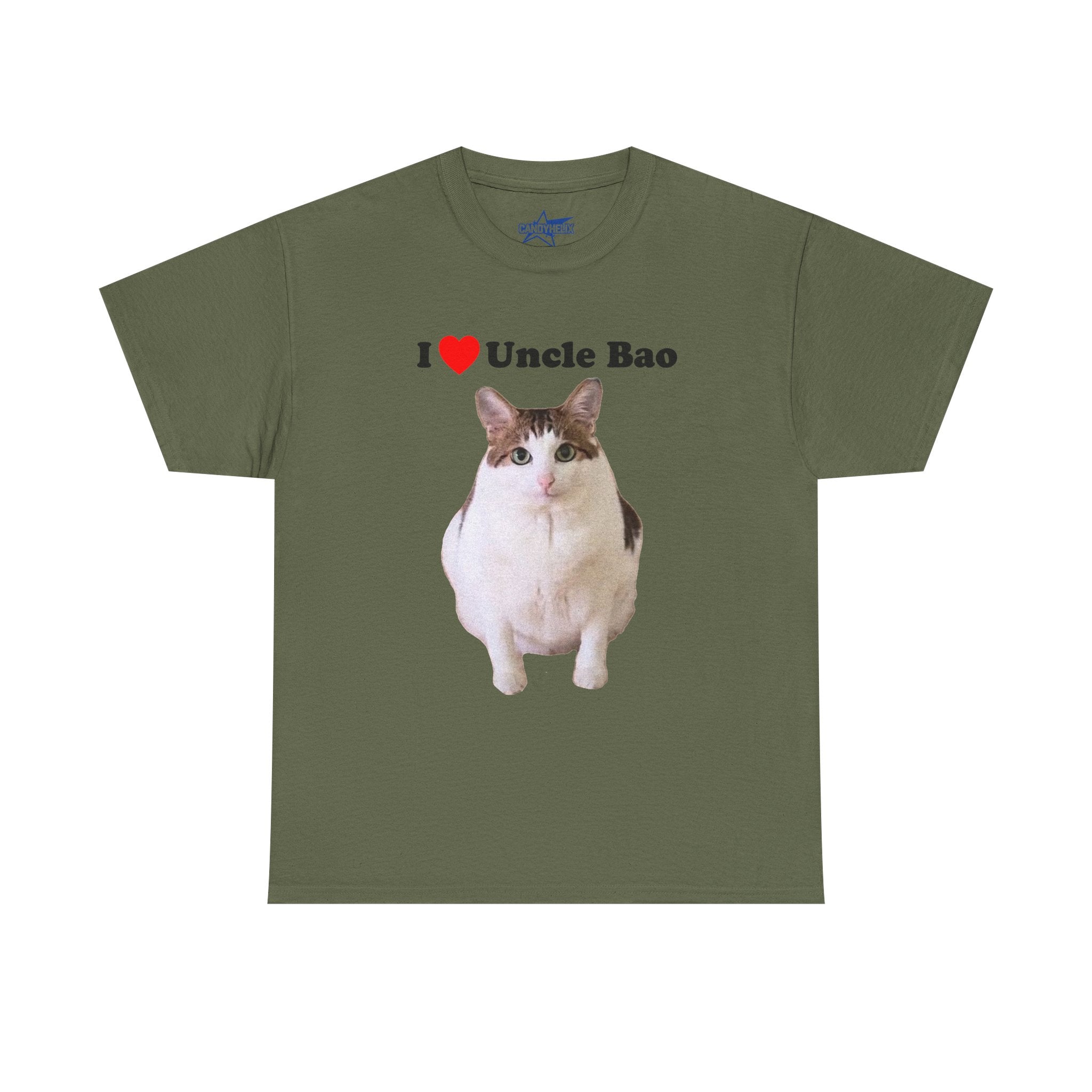 "I Love Uncle Bao" Cat T-Shirt