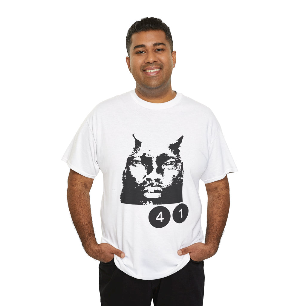 "41" Mogger Cat T-Shirt