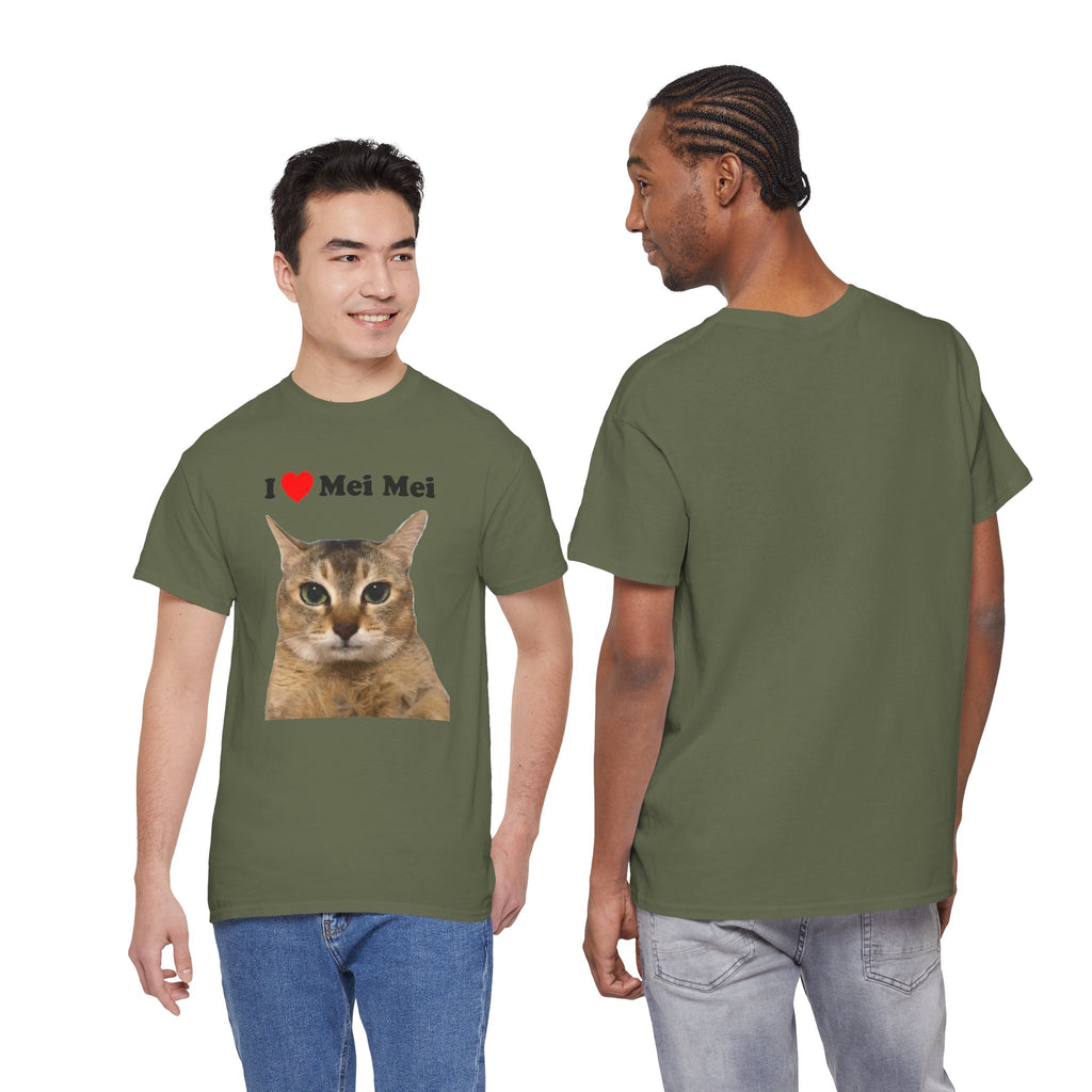 "I Love Mei Mei" Cat T-Shirt