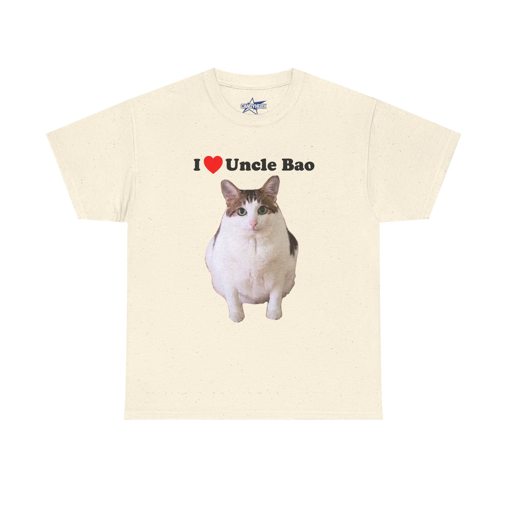 "I Love Uncle Bao" Cat T-Shirt