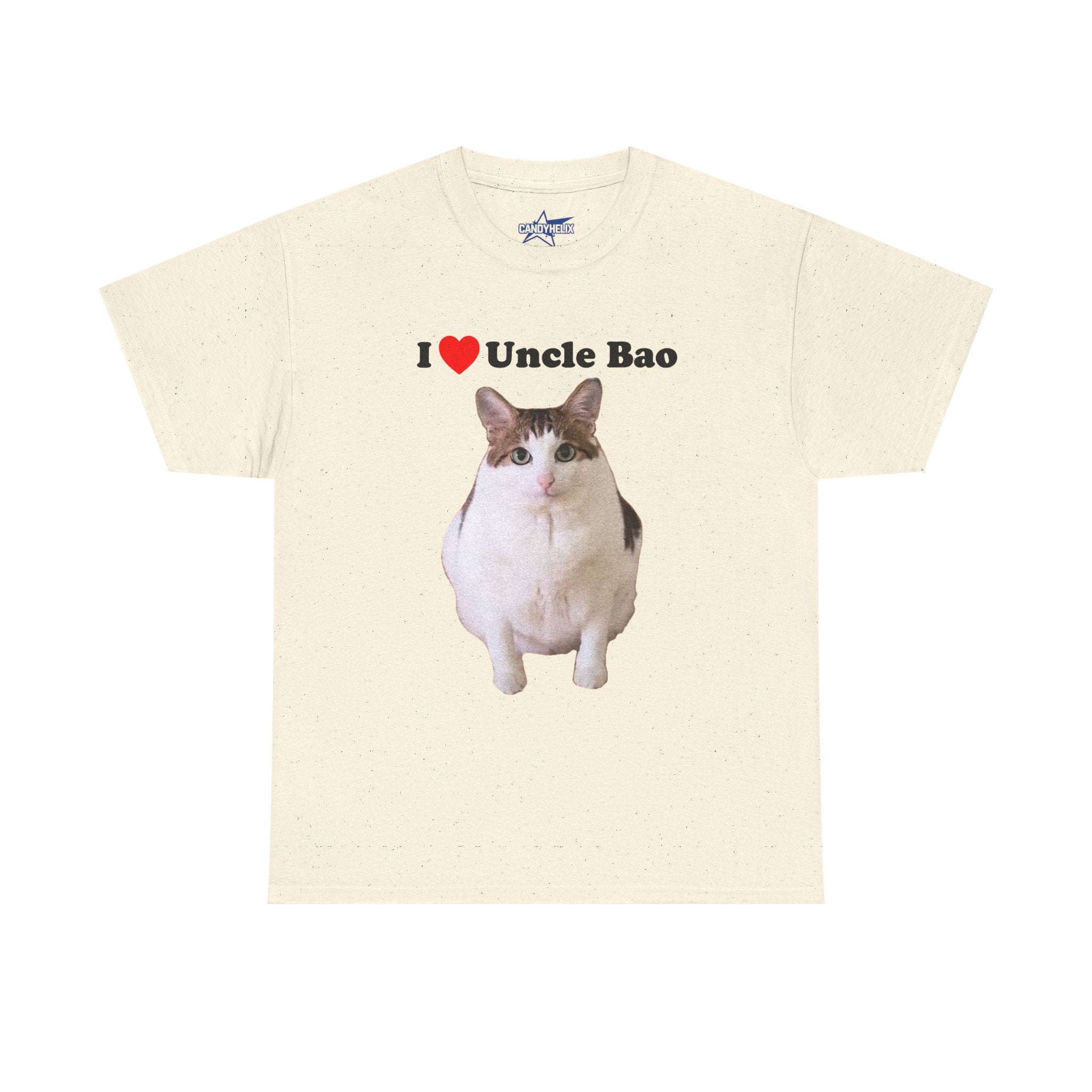 "I Love Uncle Bao" Cat T-Shirt