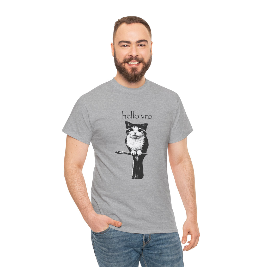 "Hello Vro" Meowl T-Shirt