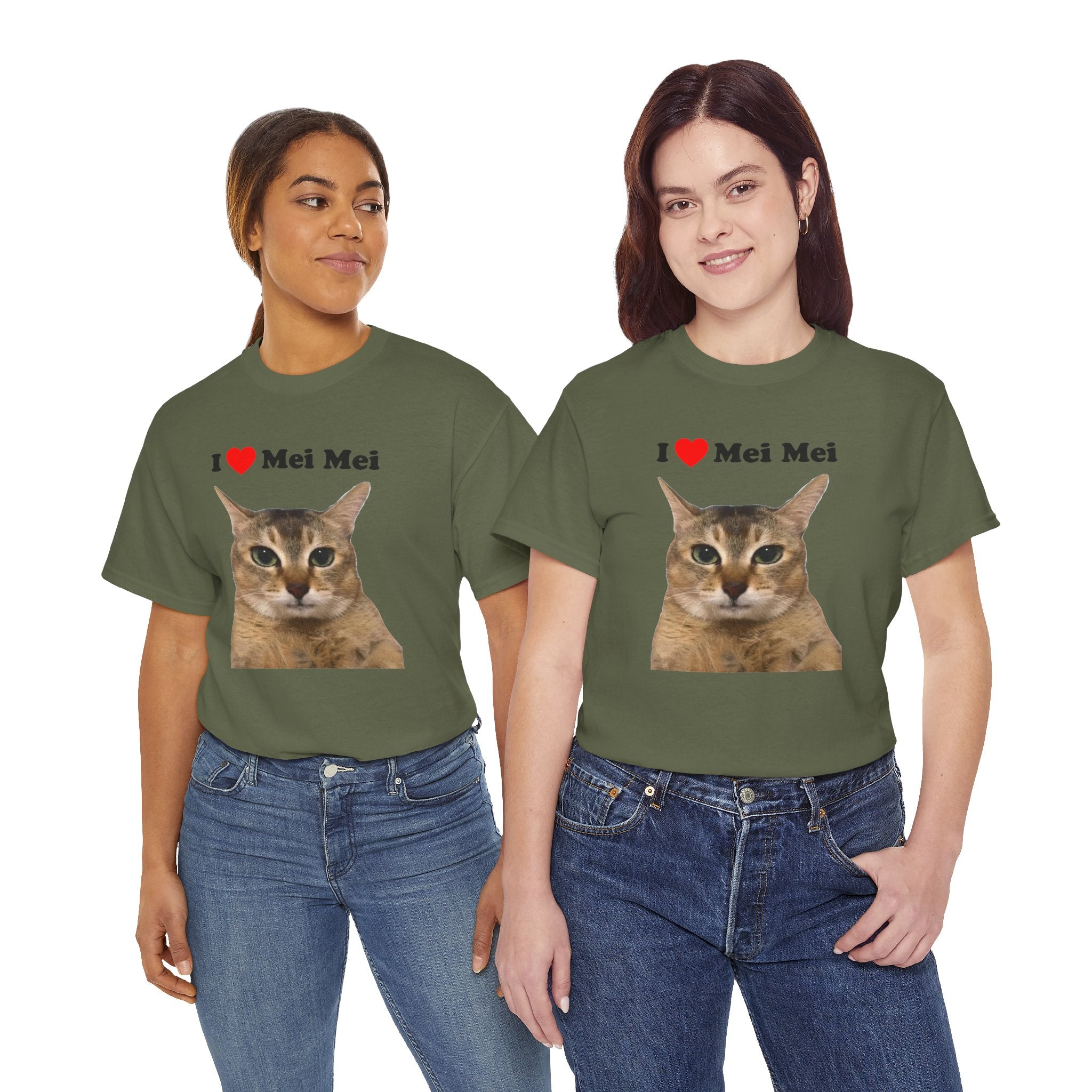 "I Love Mei Mei" Cat T-Shirt