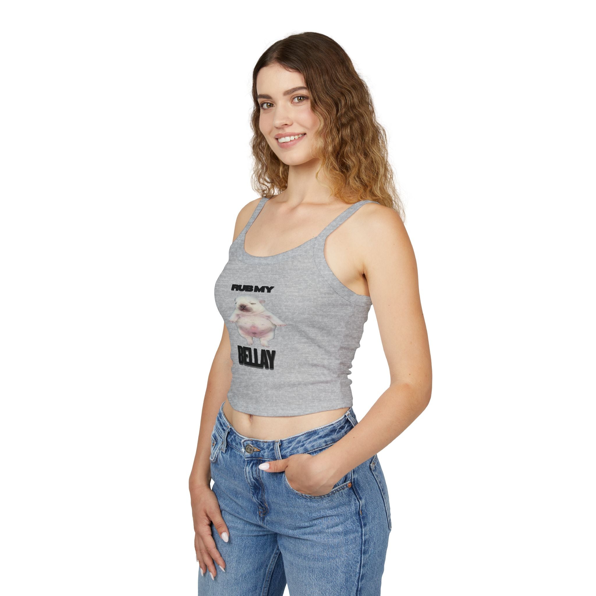 "Rub My Bellay" Pibble Tank Top
