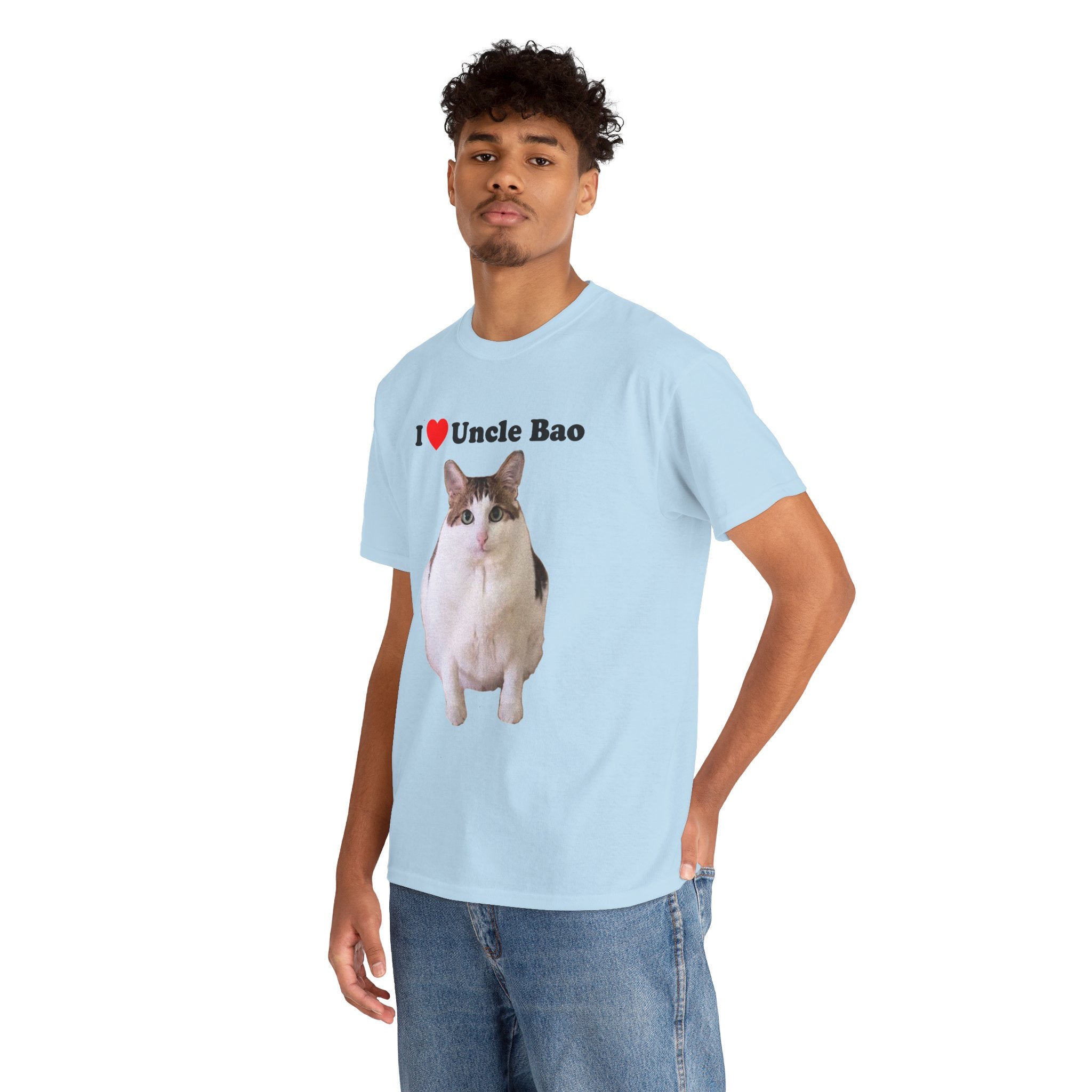 "I Love Uncle Bao" Cat T-Shirt
