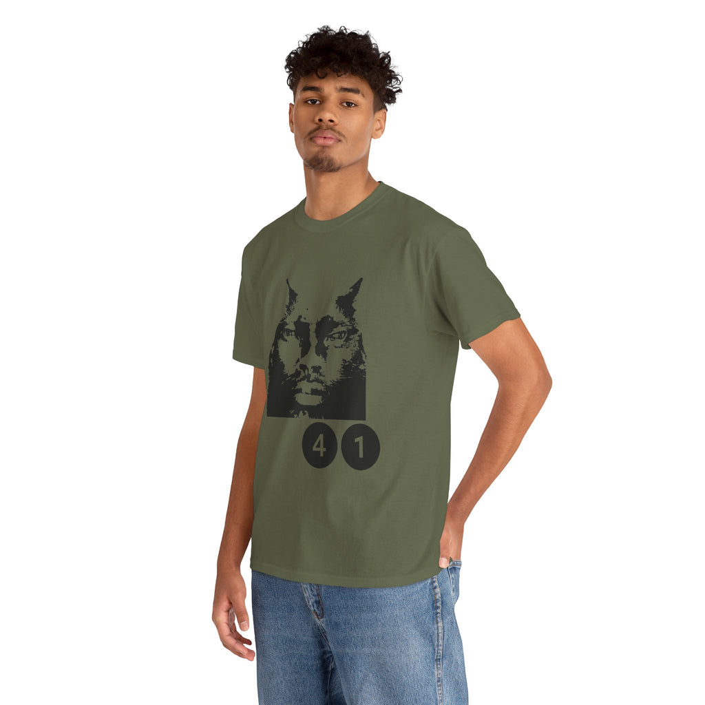 "41" Mogger Cat T-Shirt