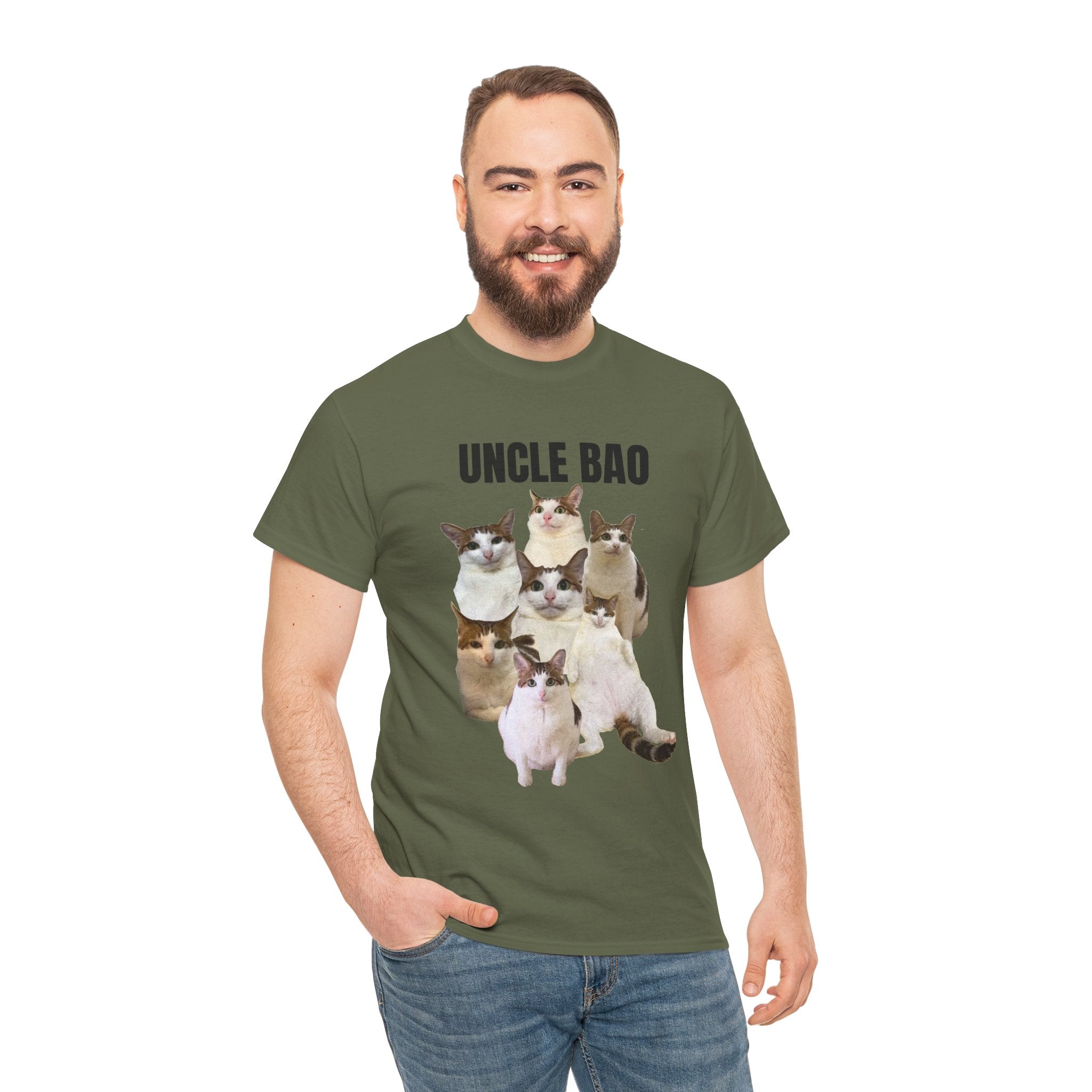 "Uncle Bao" Cat Compilation T-Shirt