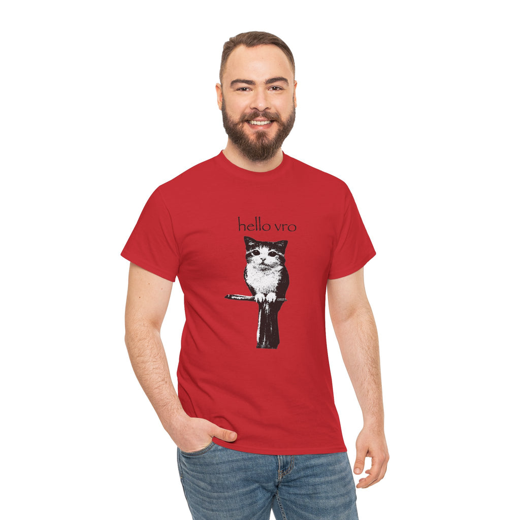 "Hello Vro" Meowl T-Shirt