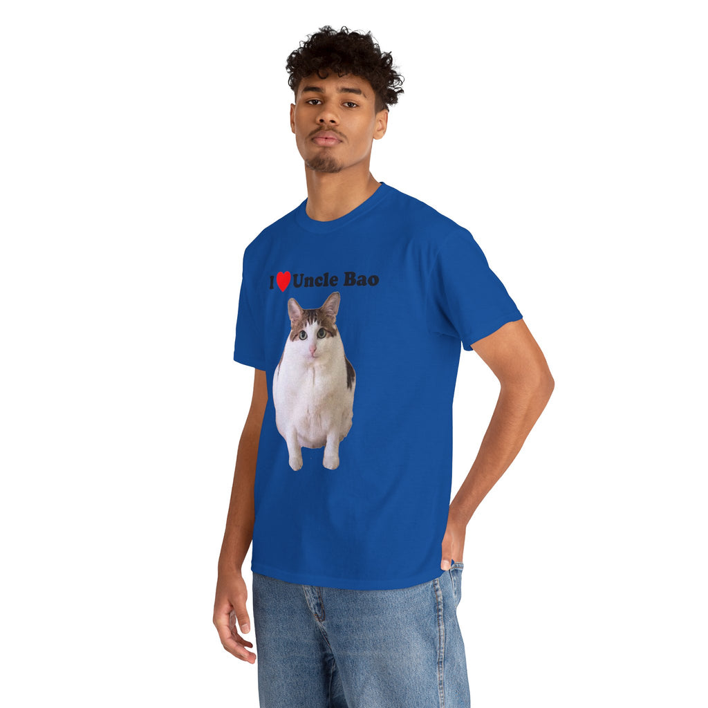 "I Love Uncle Bao" Cat T-Shirt