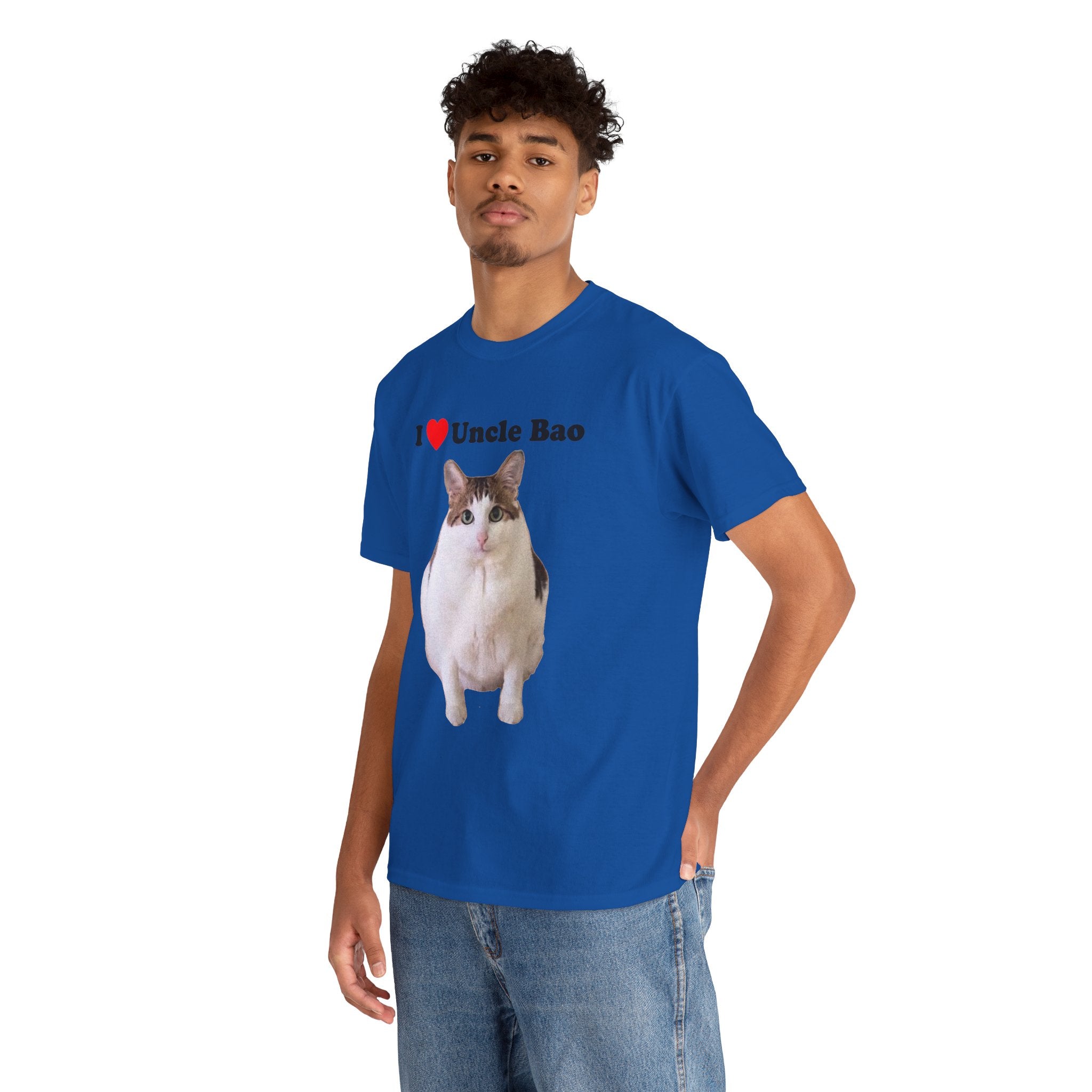 "I Love Uncle Bao" Cat T-Shirt