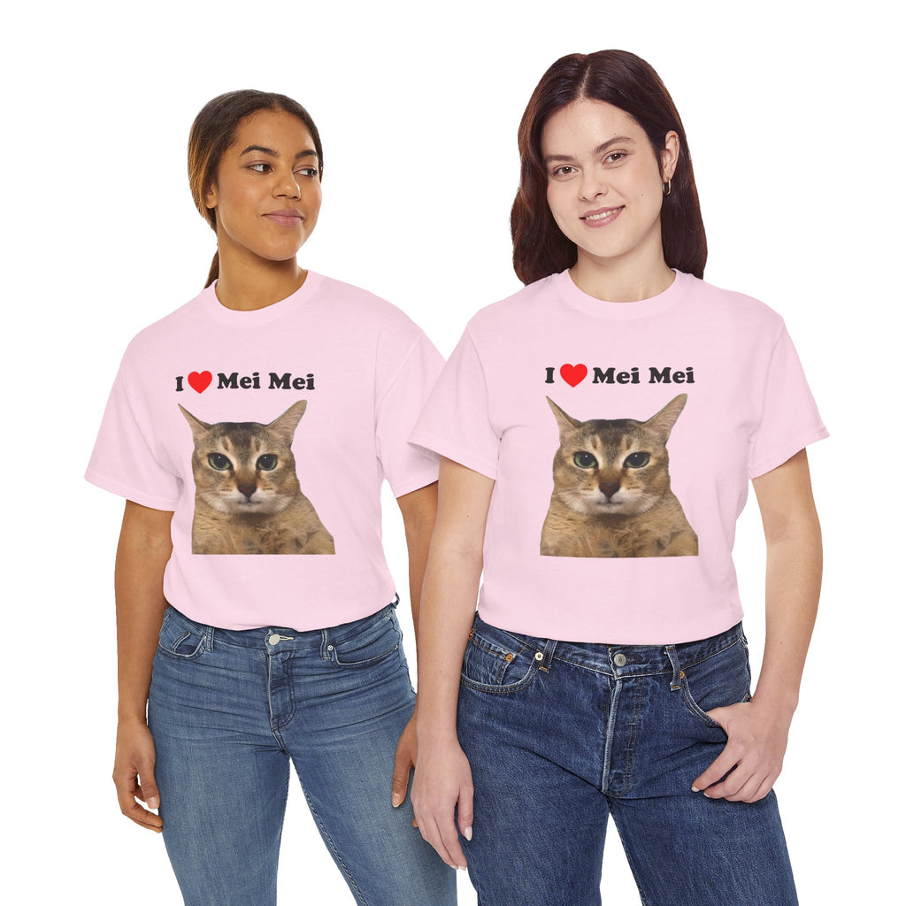 "I Love Mei Mei" Cat T-Shirt