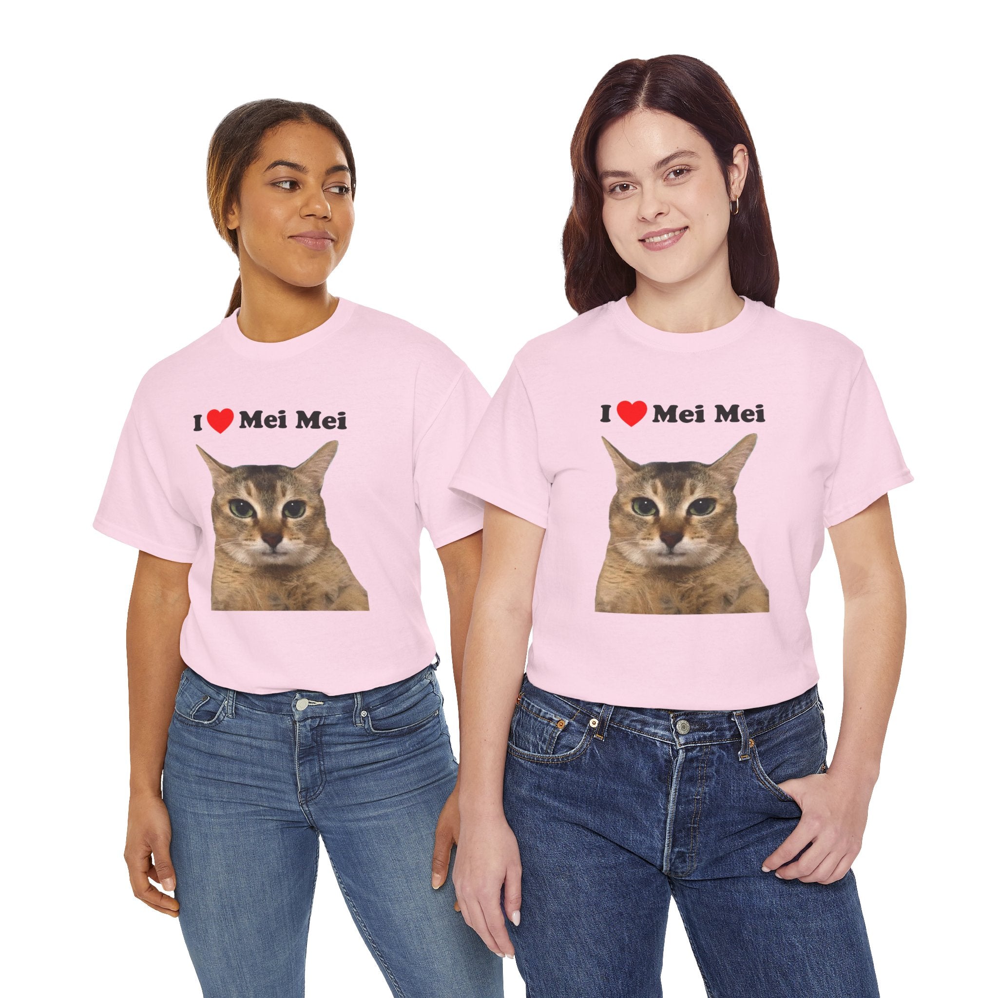 "I Love Mei Mei" Cat T-Shirt