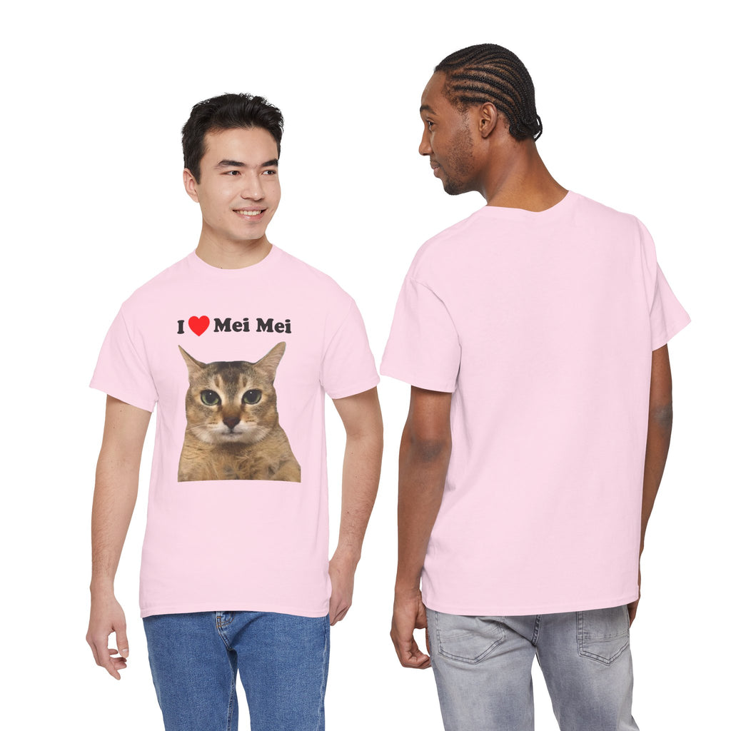 "I Love Mei Mei" Cat T-Shirt