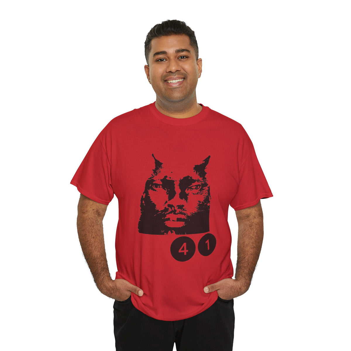 "41" Mogger Cat T-Shirt