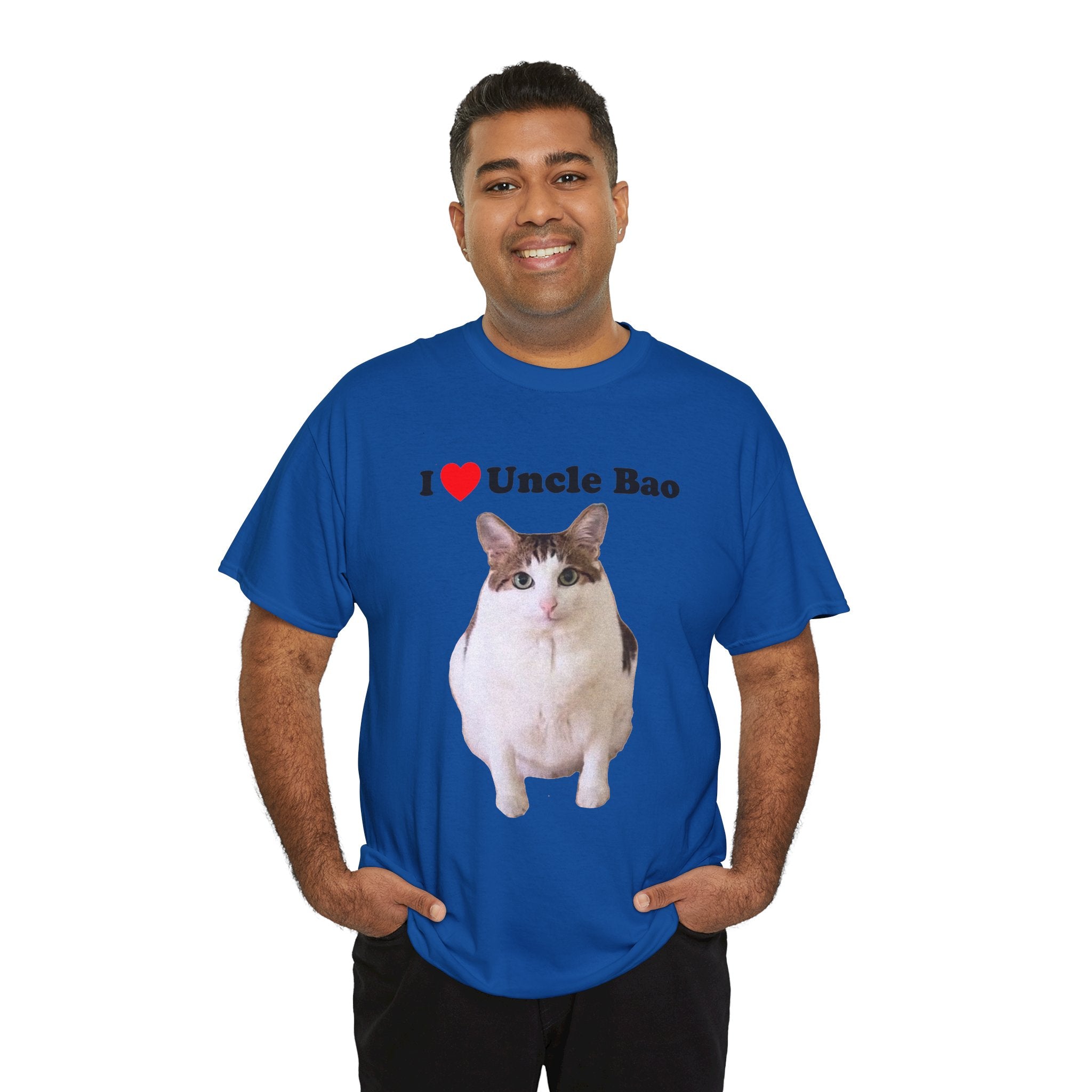 "I Love Uncle Bao" Cat T-Shirt