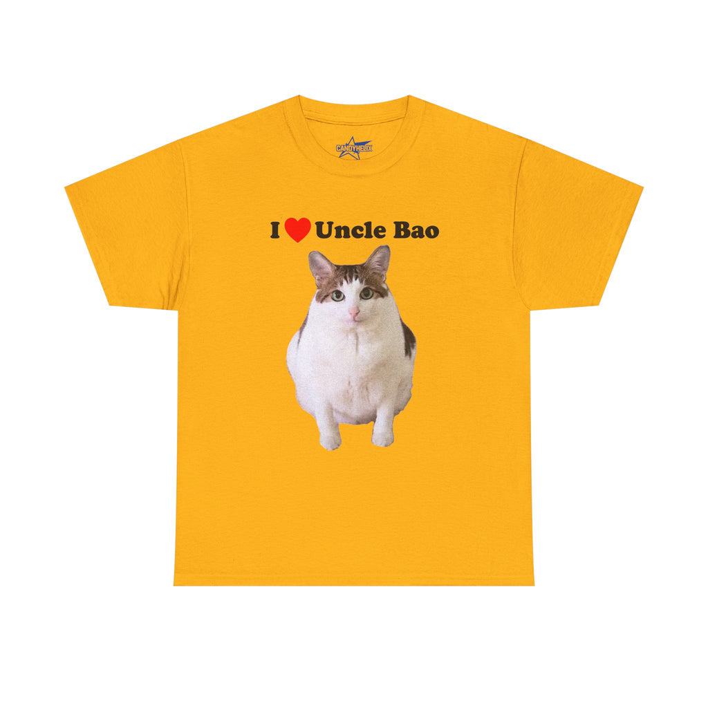 "I Love Uncle Bao" Cat T-Shirt