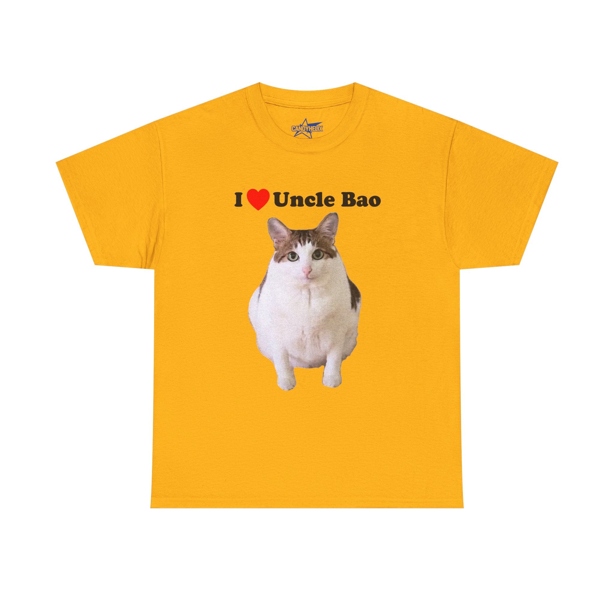 "I Love Uncle Bao" Cat T-Shirt
