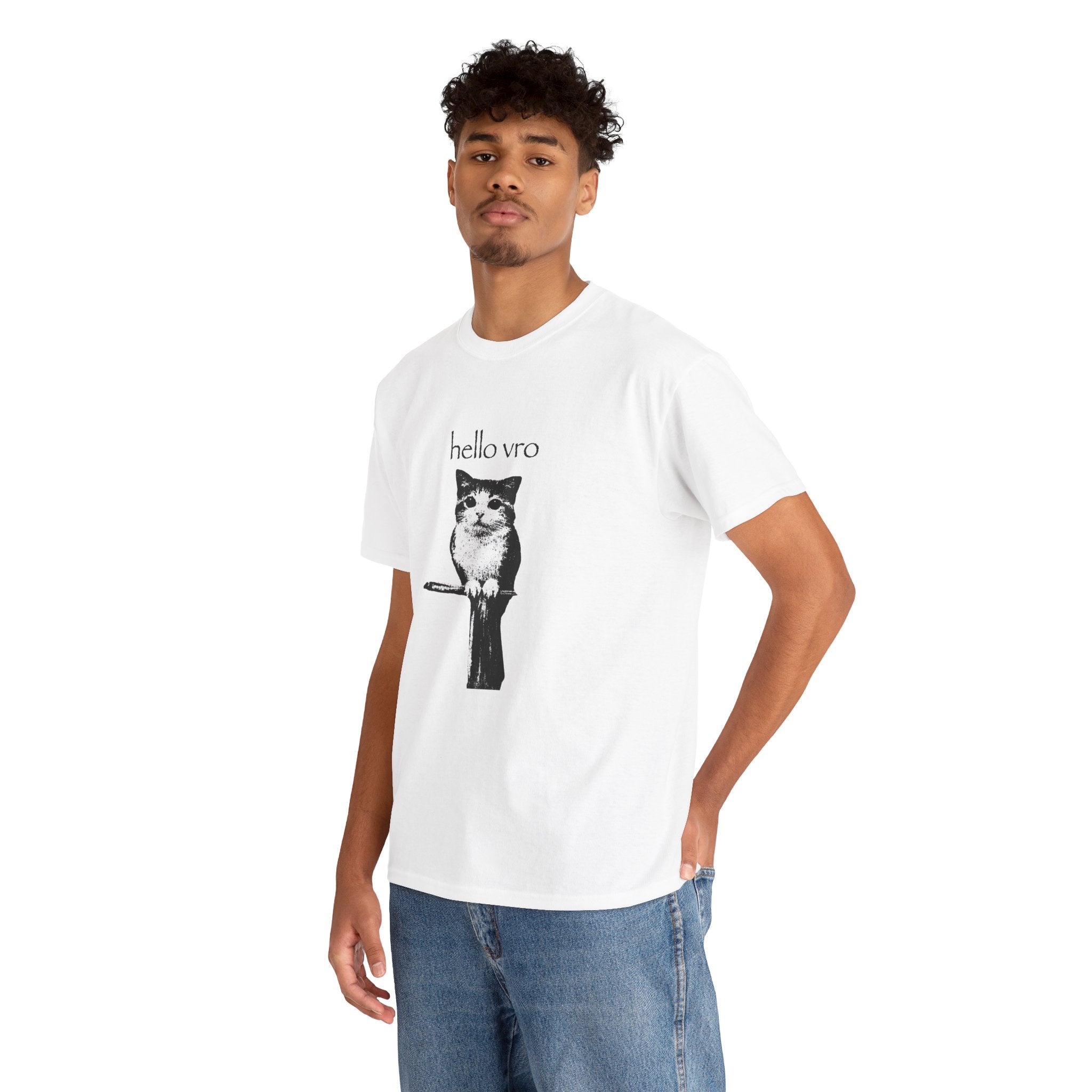 "Hello Vro" Meowl T-Shirt