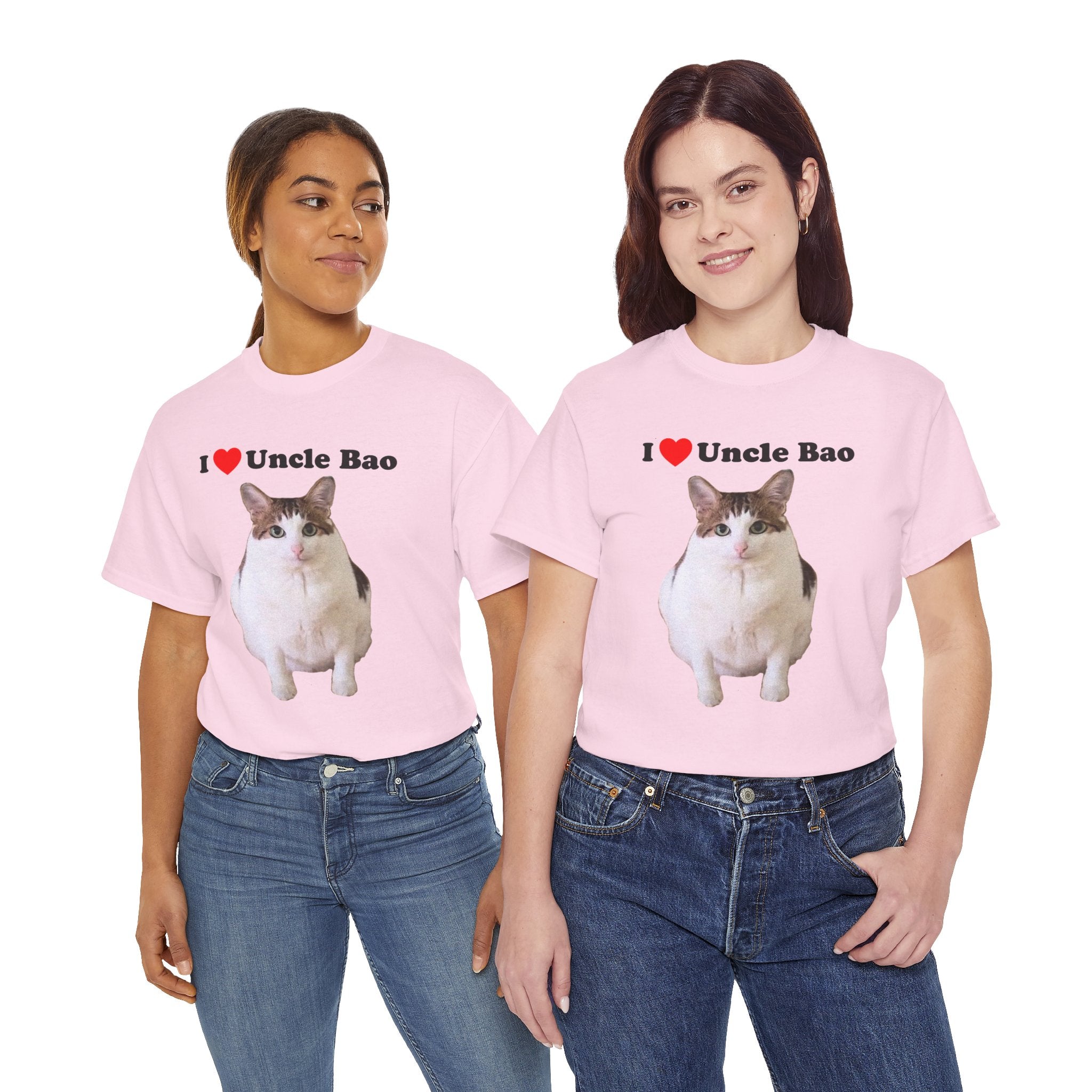"I Love Uncle Bao" Cat T-Shirt