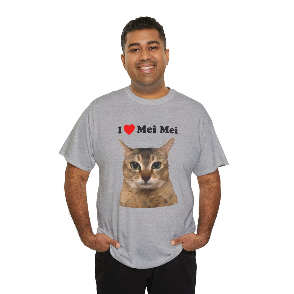 "I Love Mei Mei" Cat T-Shirt