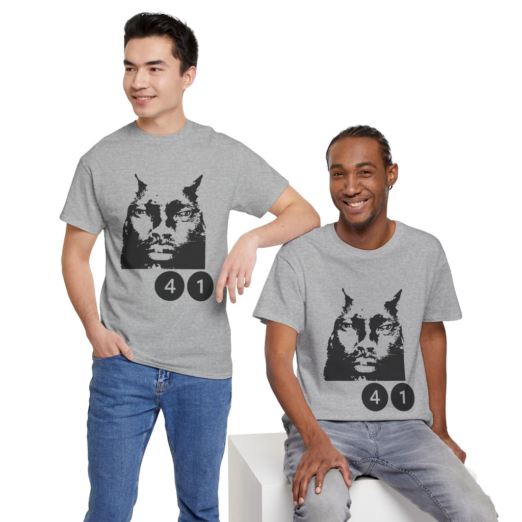 "41" Mogger Cat T-Shirt
