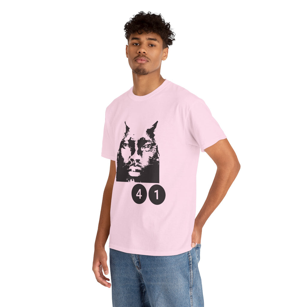 "41" Mogger Cat T-Shirt