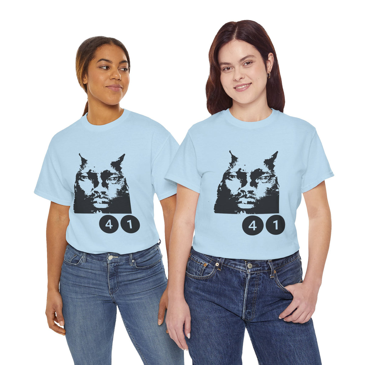 "41" Mogger Cat T-Shirt