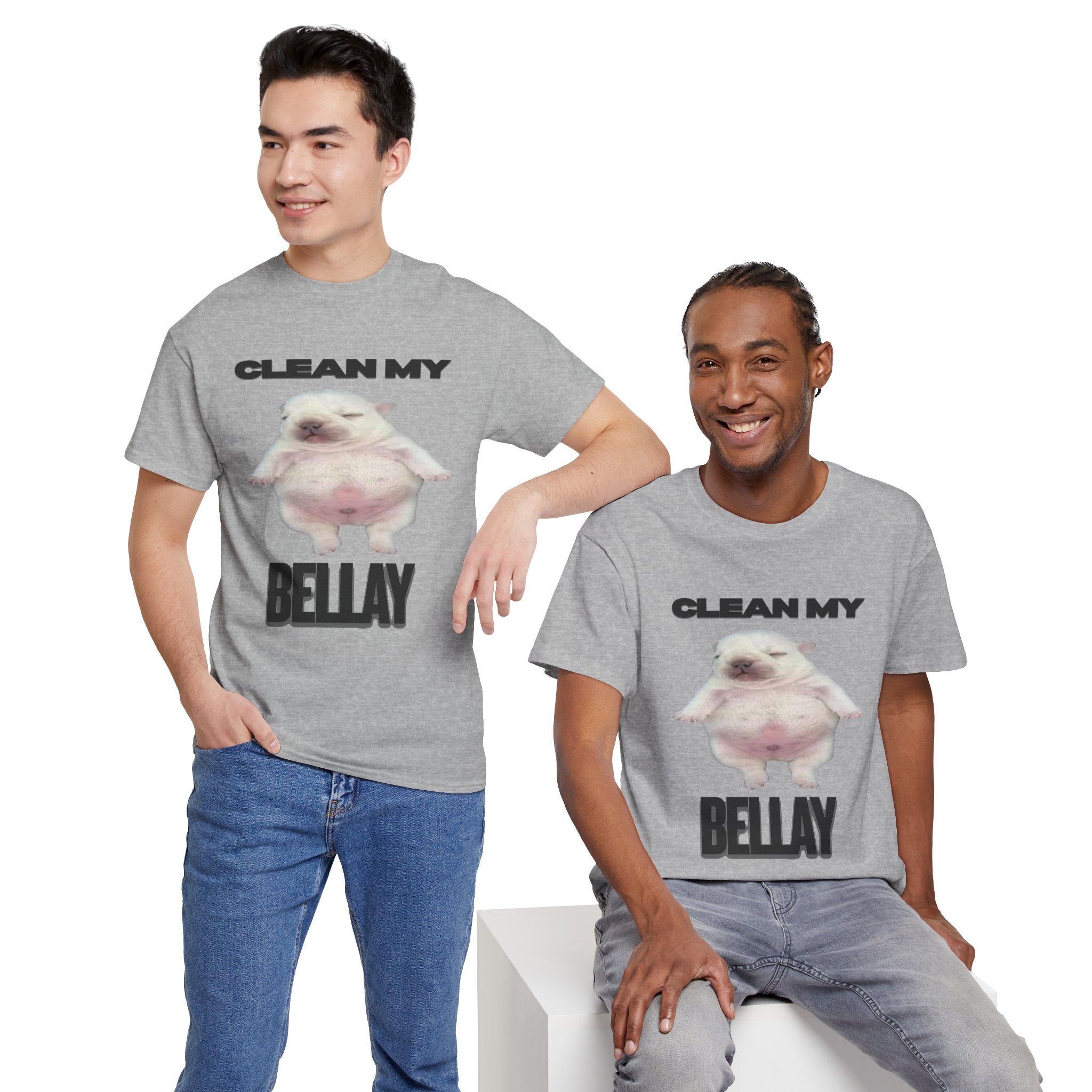 "Clean My Belly" Pibble T-Shirt