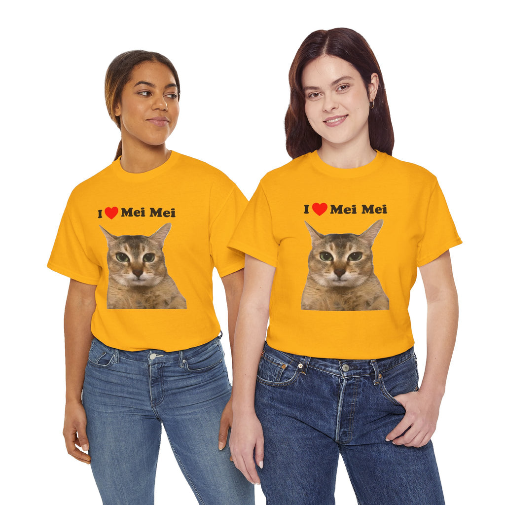 "I Love Mei Mei" Cat T-Shirt