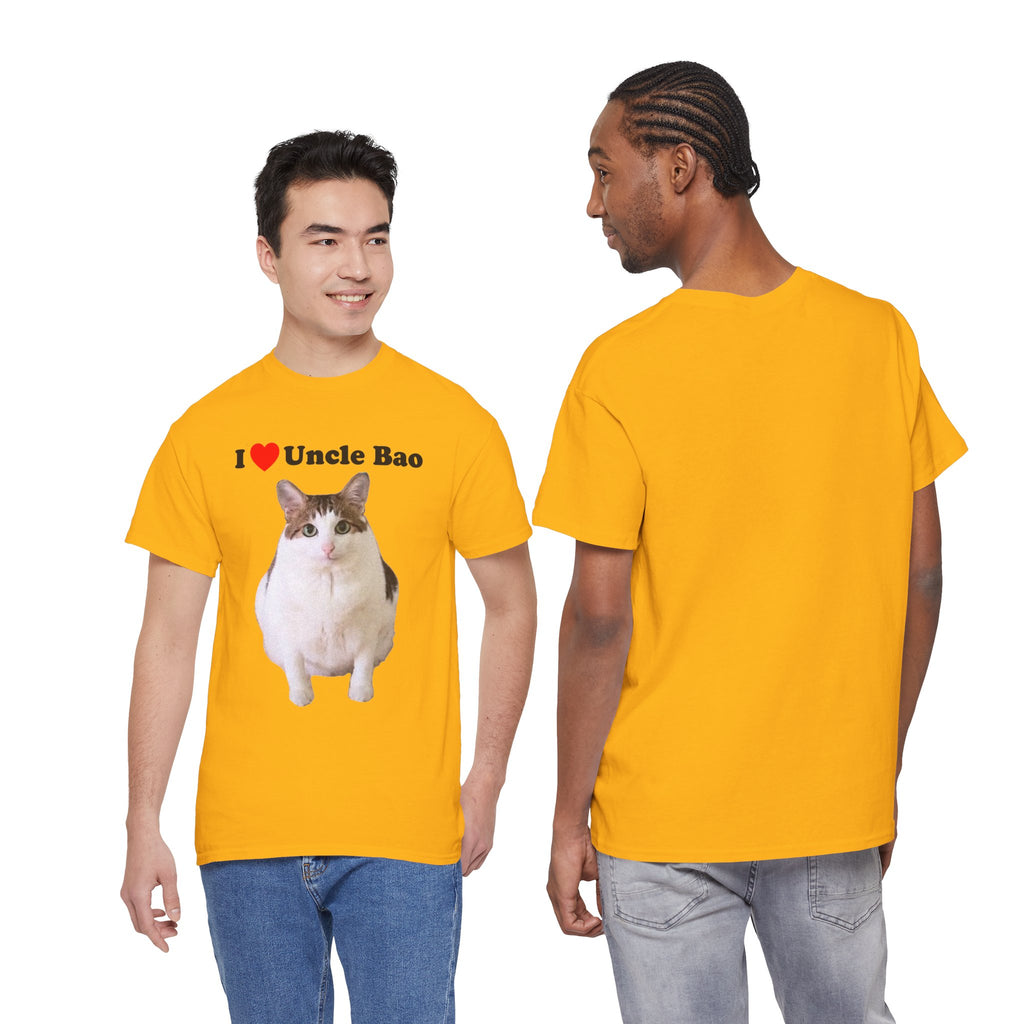 "I Love Uncle Bao" Cat T-Shirt