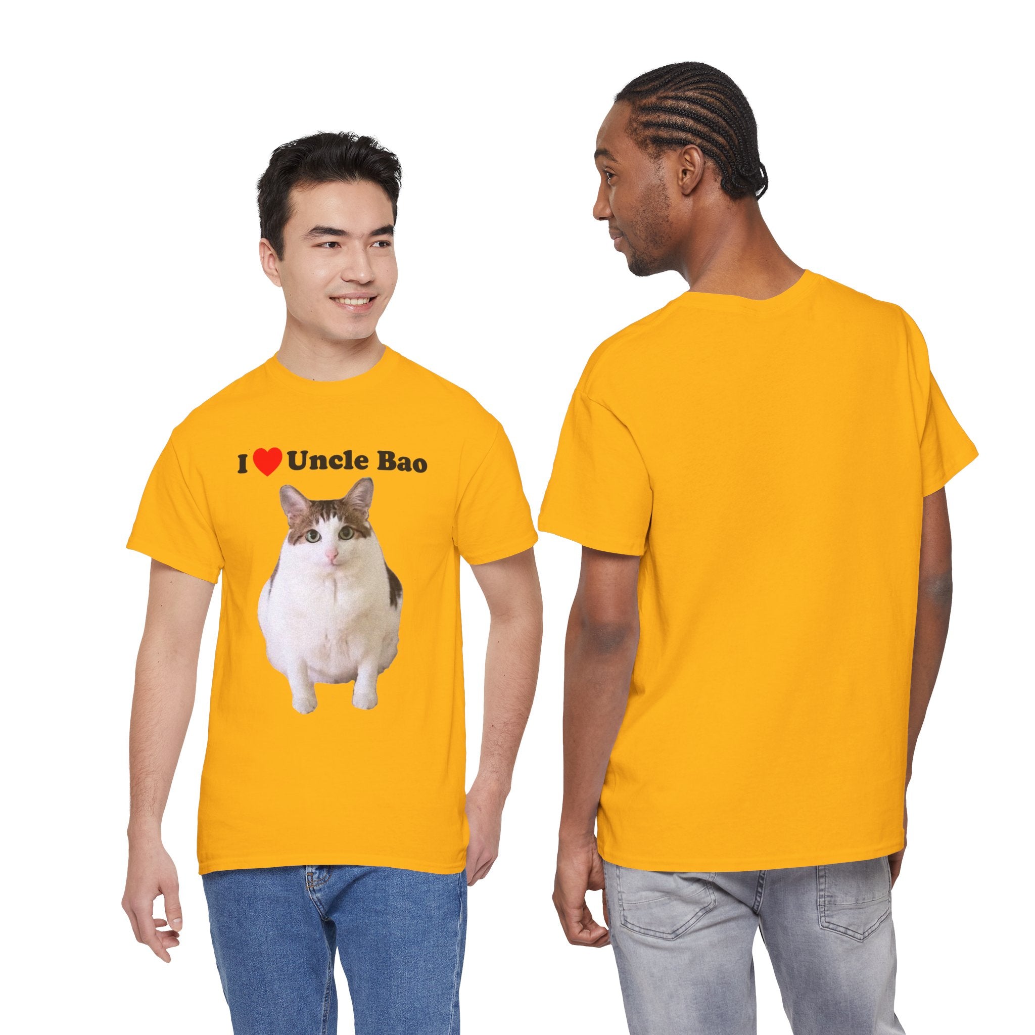 "I Love Uncle Bao" Cat T-Shirt