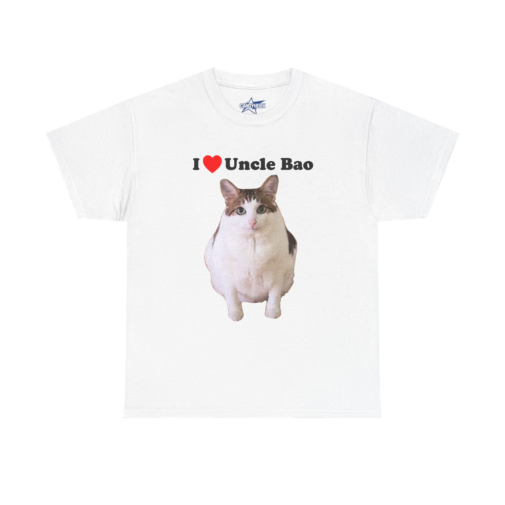 "I Love Uncle Bao" Cat T-Shirt