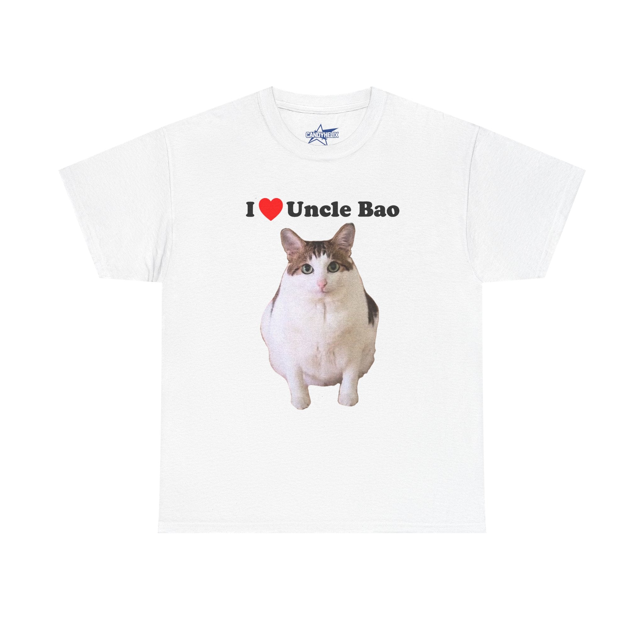 "I Love Uncle Bao" Cat T-Shirt