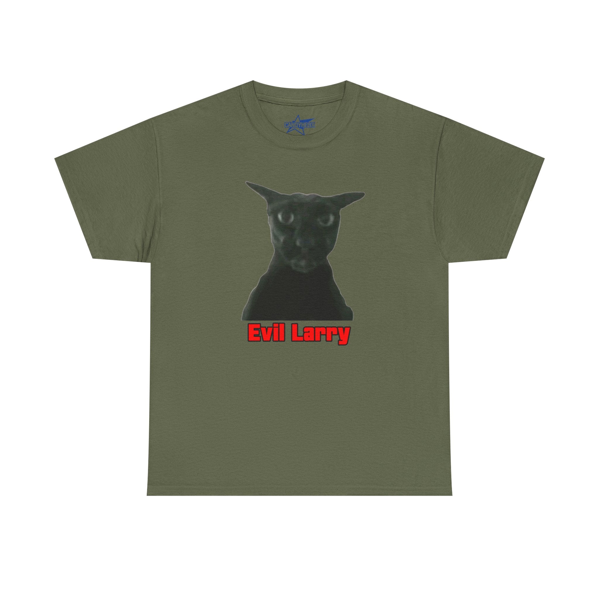 "Evil Larry" Cat Graphic Tee
