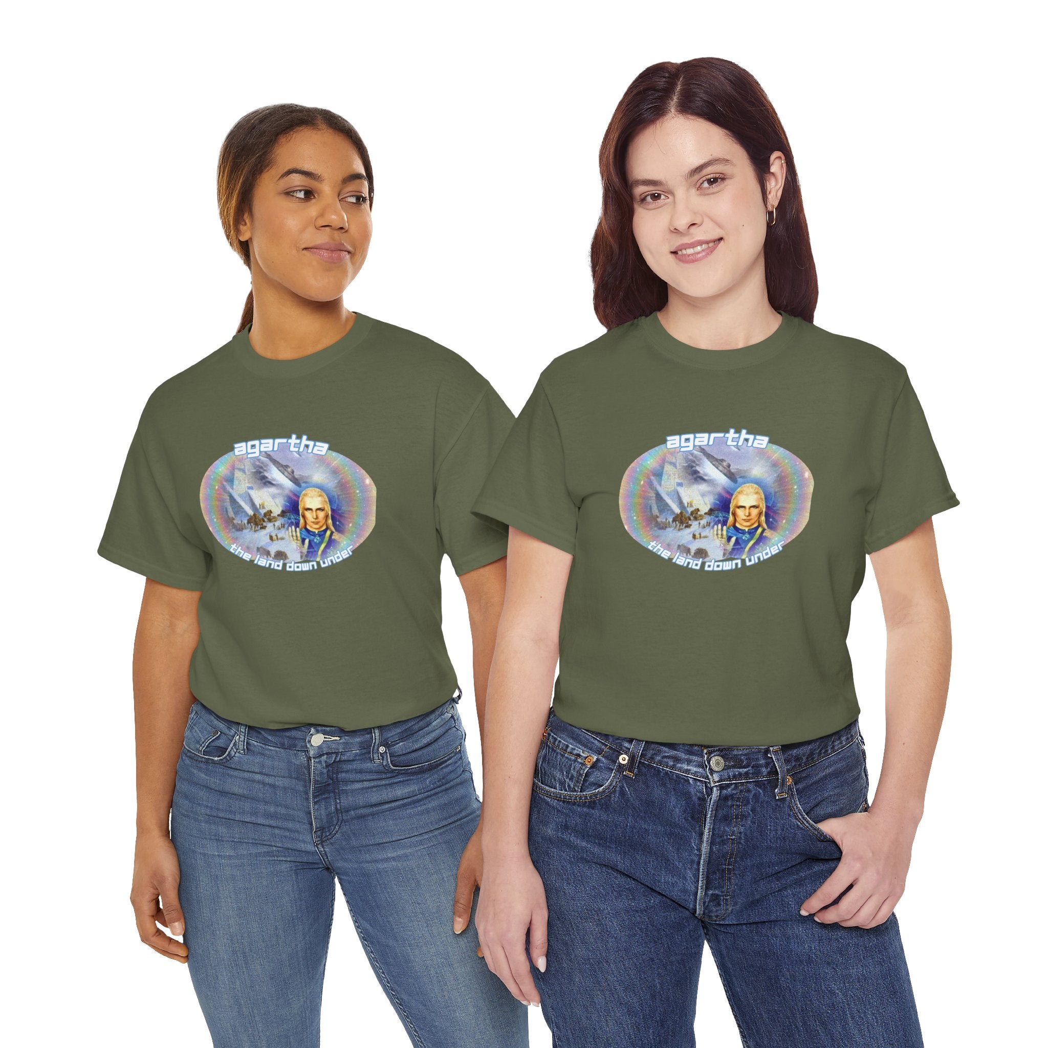 "Agartha the Land Down Under" T Shirt