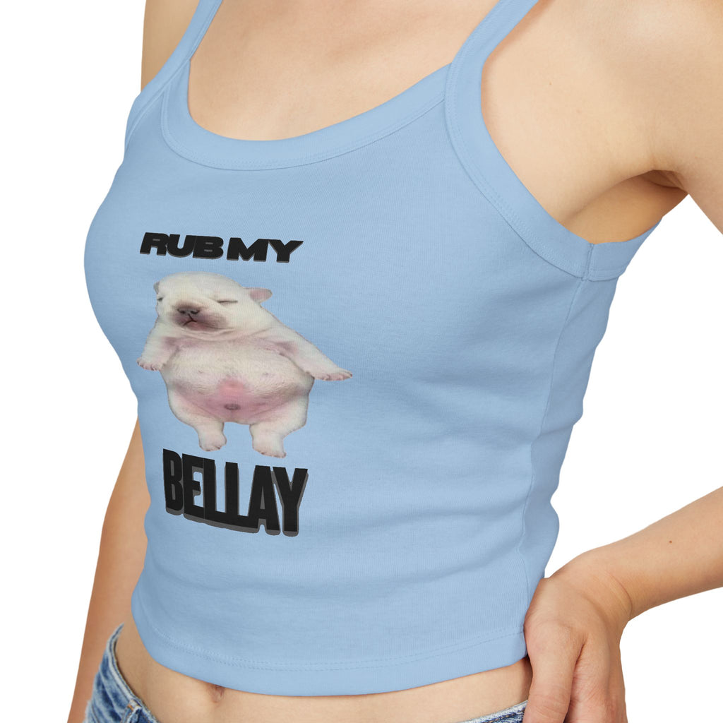 "Rub My Bellay" Pibble Tank Top